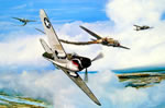 "The Day I Owned the Sky" - Marc Stewart - P-40 Warhawk World War II Art